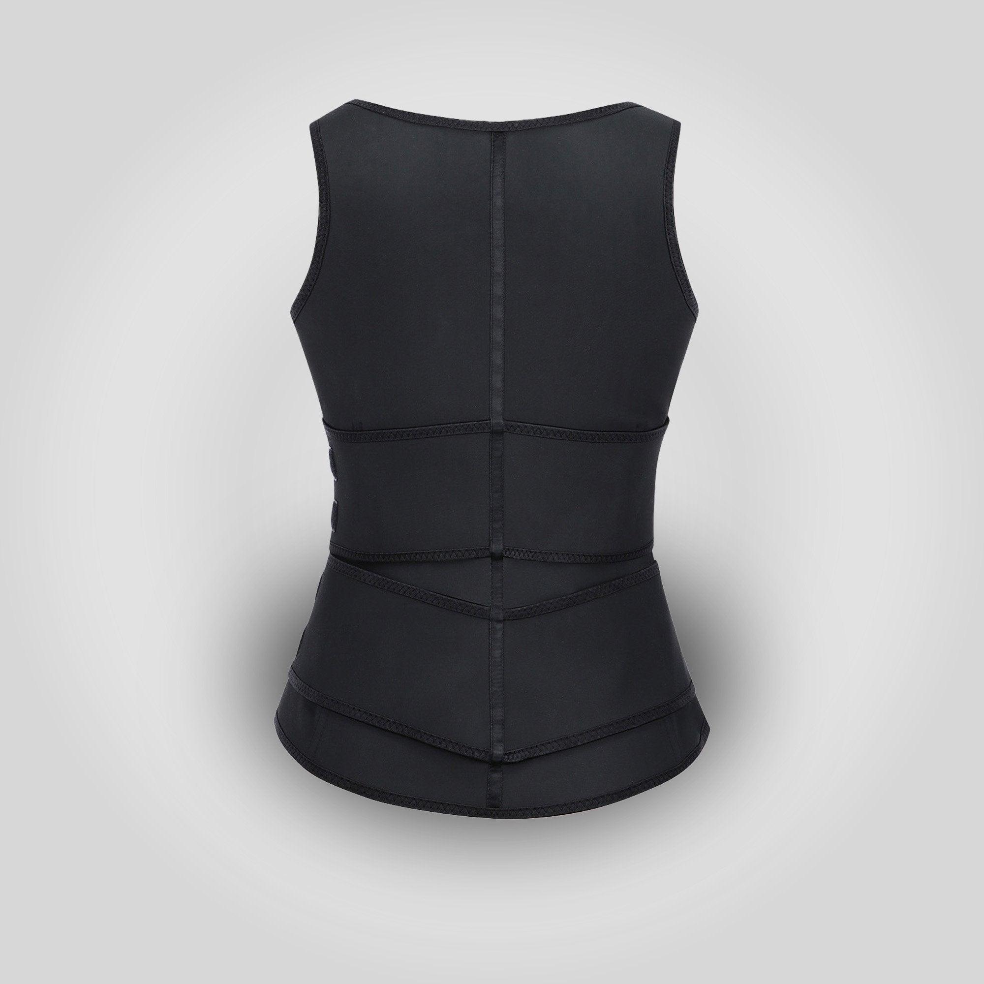 Grace - Double Belt Latex Waist Trainer Vest - Bella Fit USS